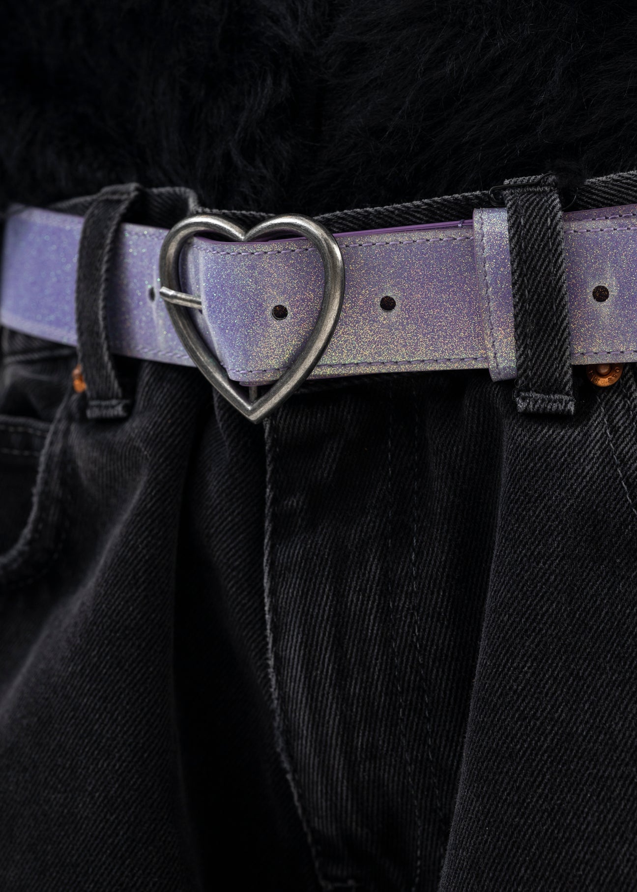 小物 wimpm Martine Rose 24SS charm belt Lilac-Glitter-Charm-Belt-