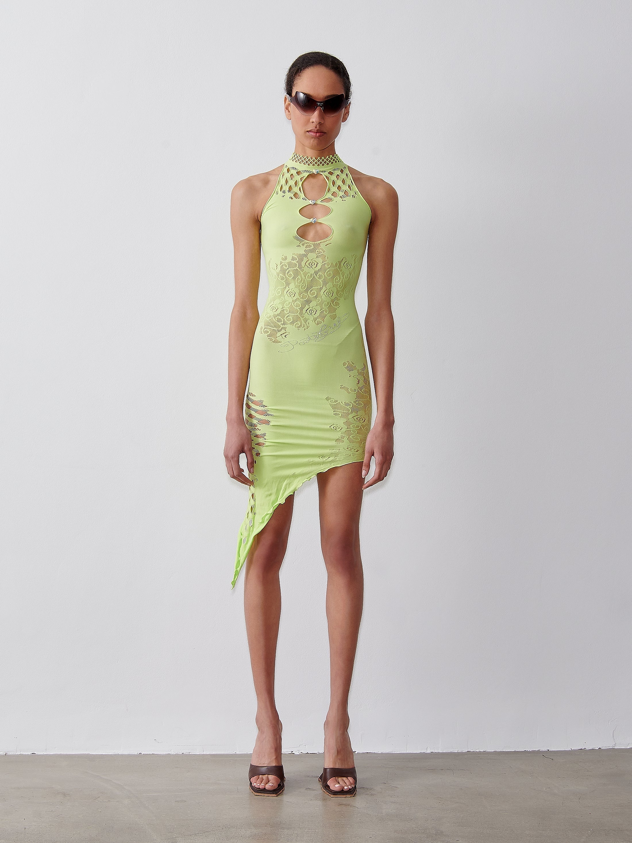 TAMIKA DRESS IN PICKLE - 2