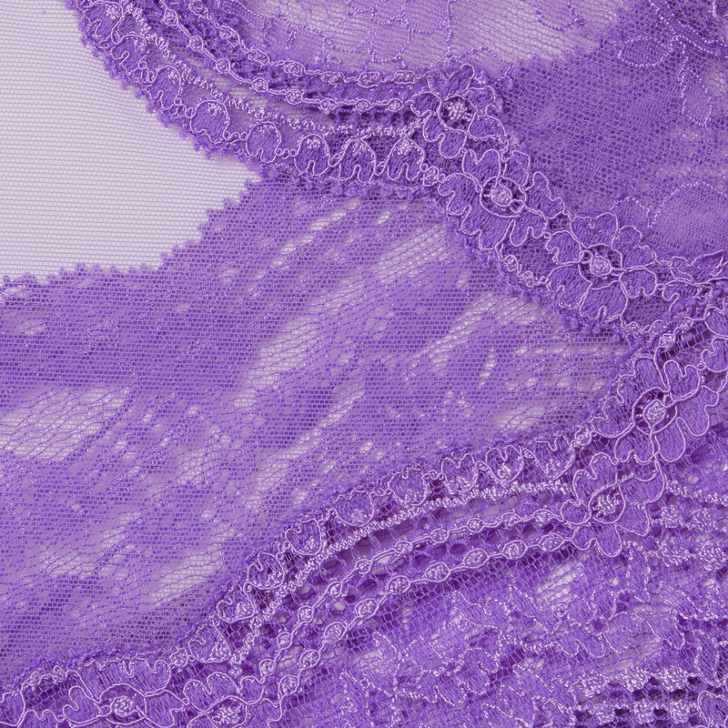 Floral lace tulle bodysuit 6