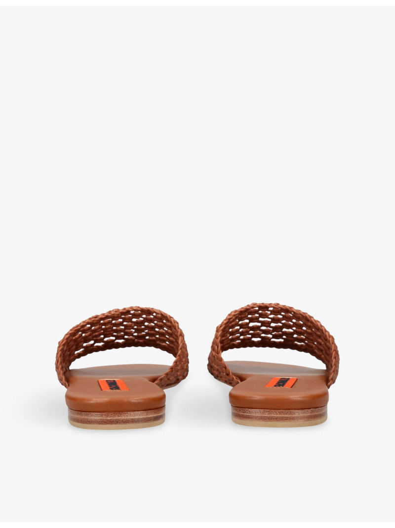 SIMONMILLER Knotted Salerno Woven Sandals outlook