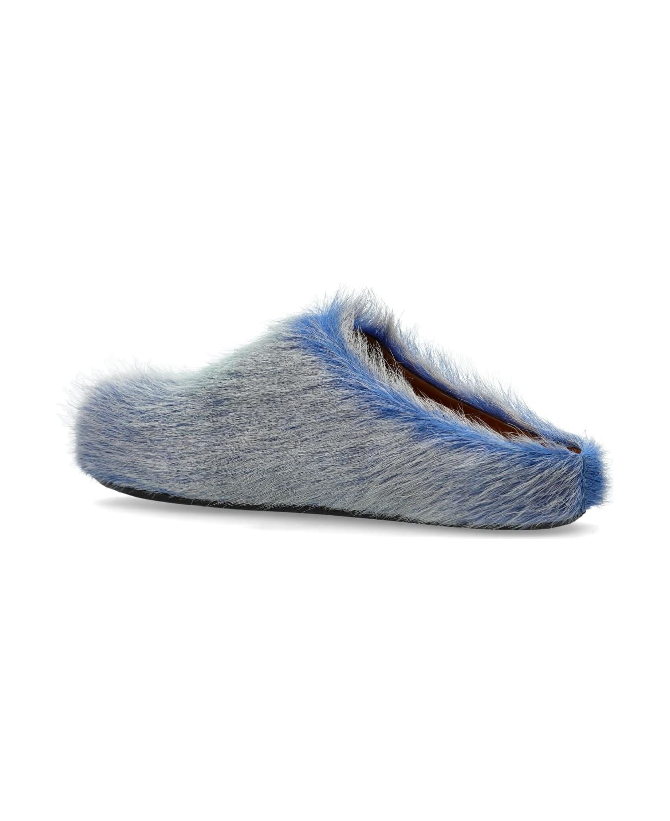 Marni Fur Slippers 'fussbett' - 3