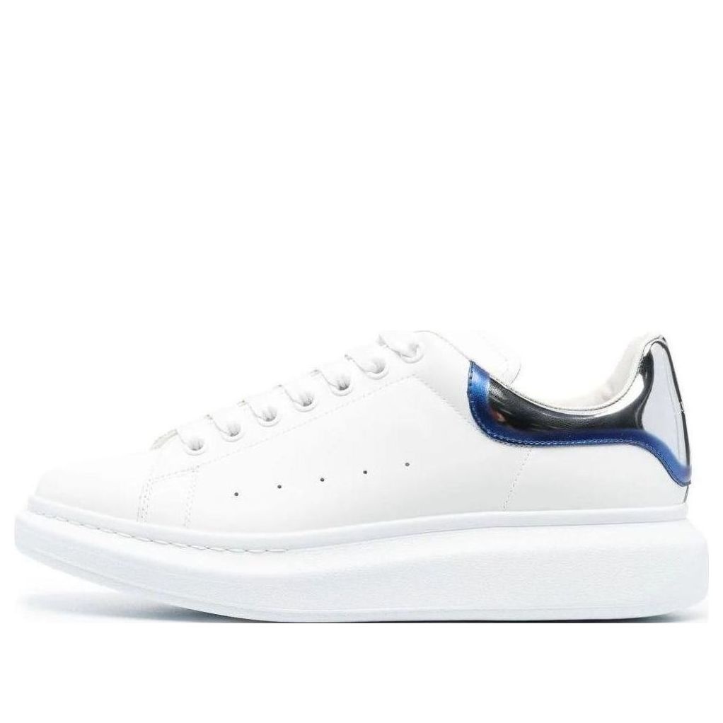 Alexander McQueen Oversized Sneakers 'White Black Blue' 750335WIDJN8711 - 1