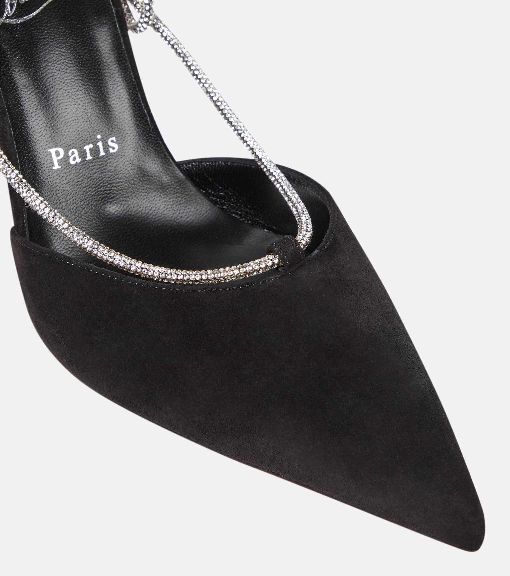 Astrid Lace Strassita 85 suede pumps - 6