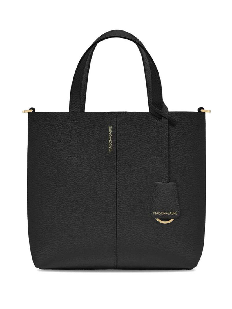 Small Leather Soft Tote 1