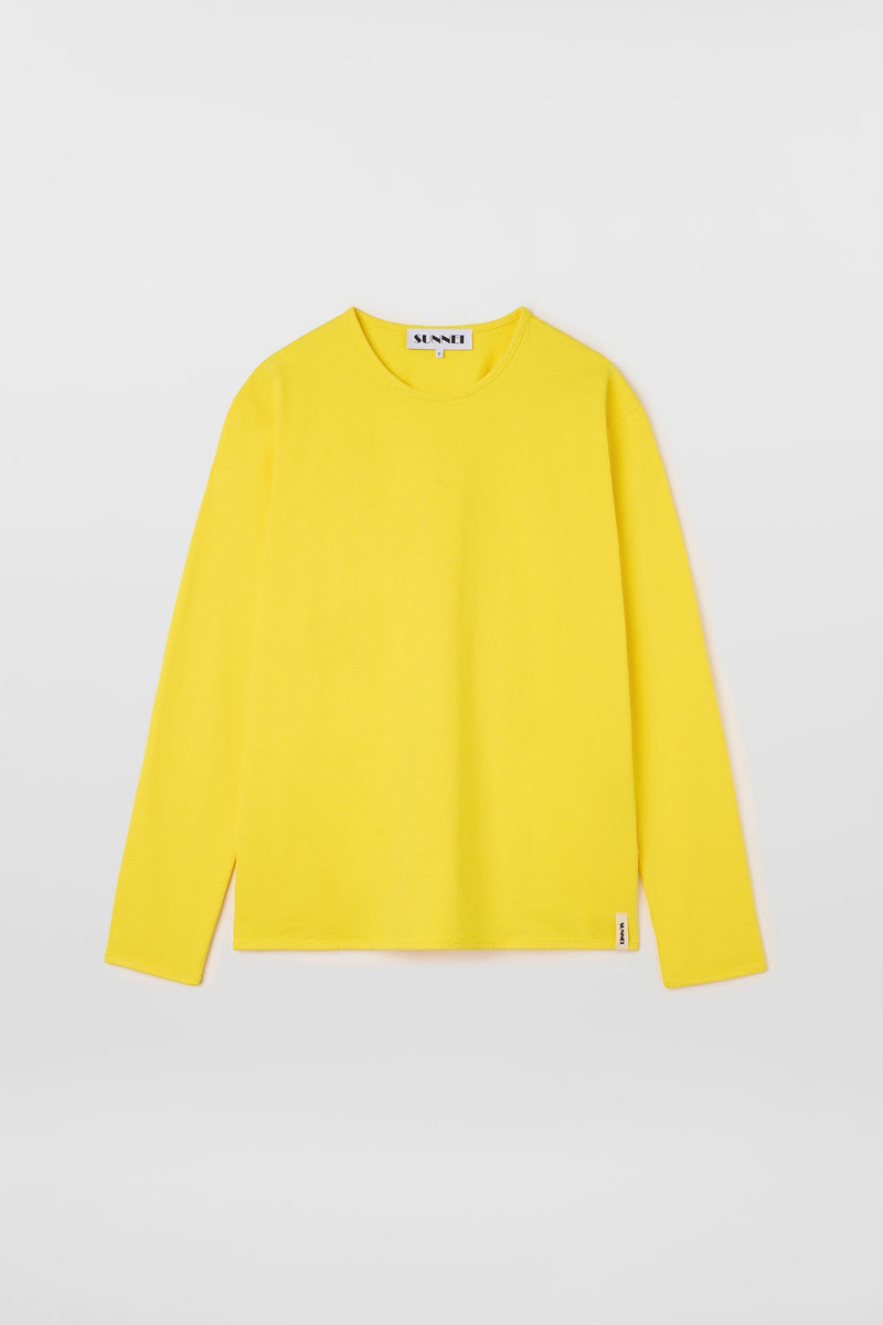 EVERYDAY CLASSIC LONGSLEEVE T-SHIRT / yellow 1