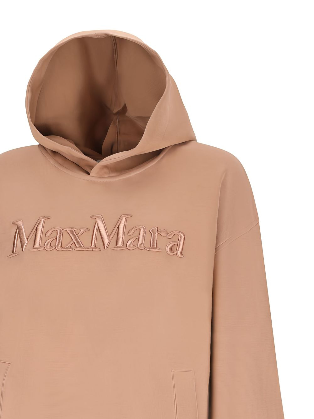 embroidered logo hoodie - 3