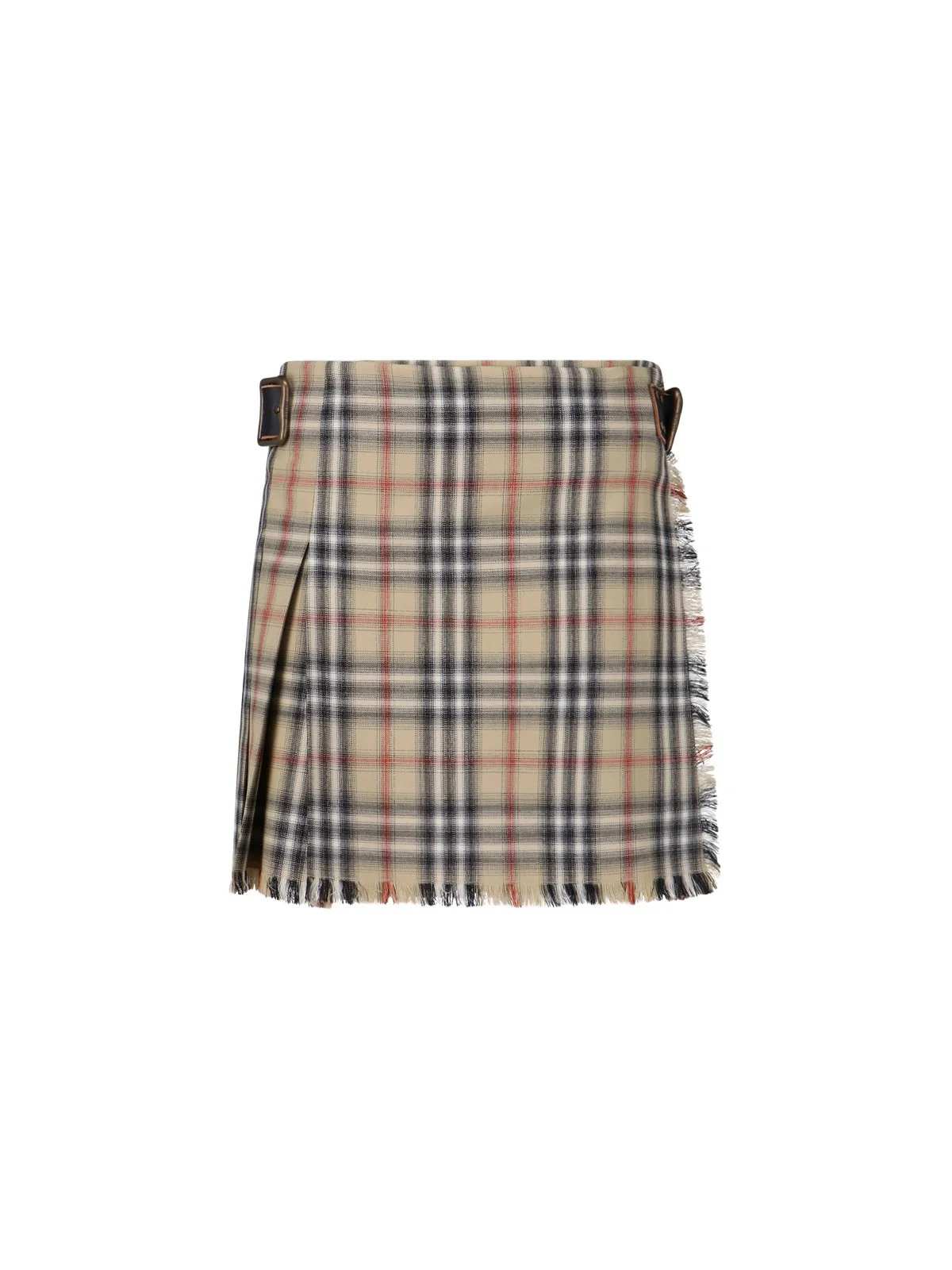 'CHECK' KILT MINISKIRT - 1