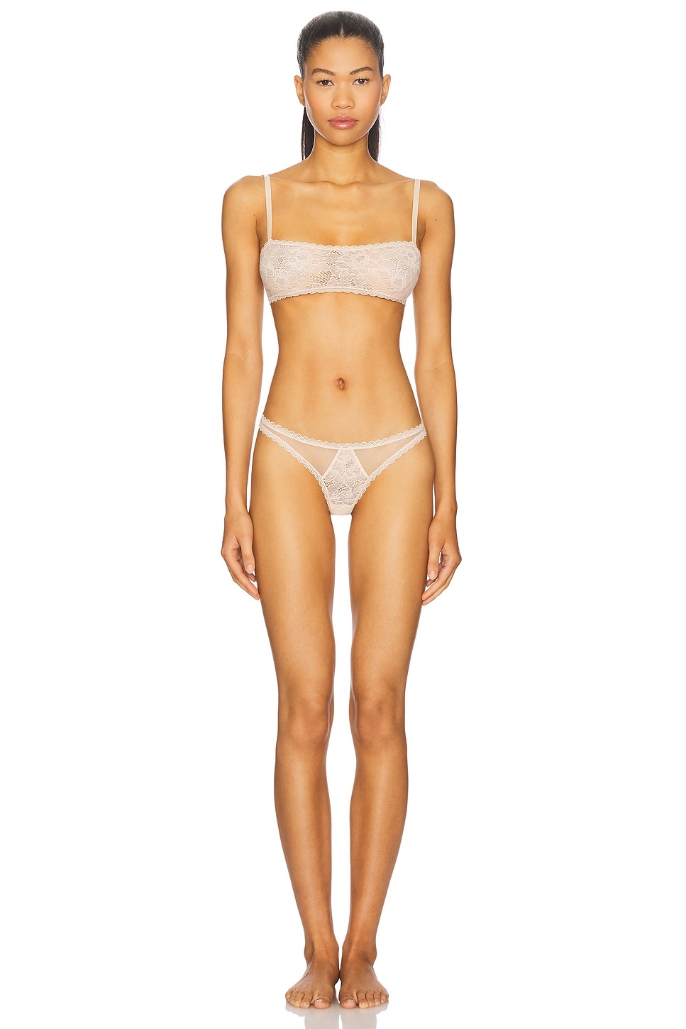 Dahlia Lace Thong - 4
