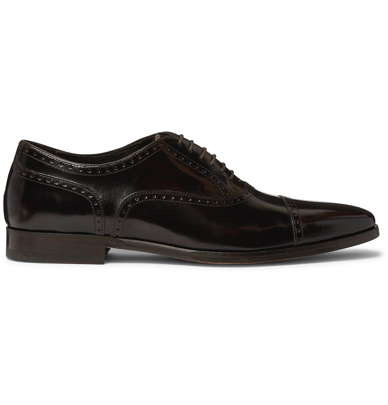 Shaw Polished-Leather Brogues - 1