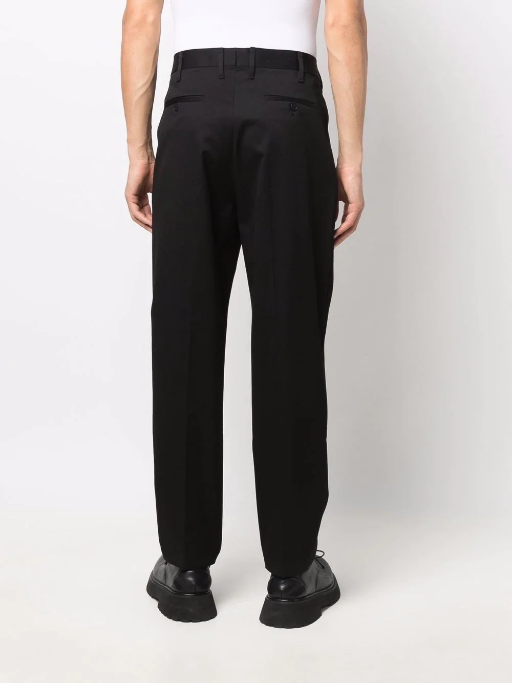 straight-leg trousers - 4