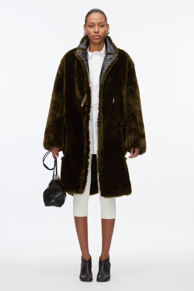 Heritage Faux Fur Coat 1