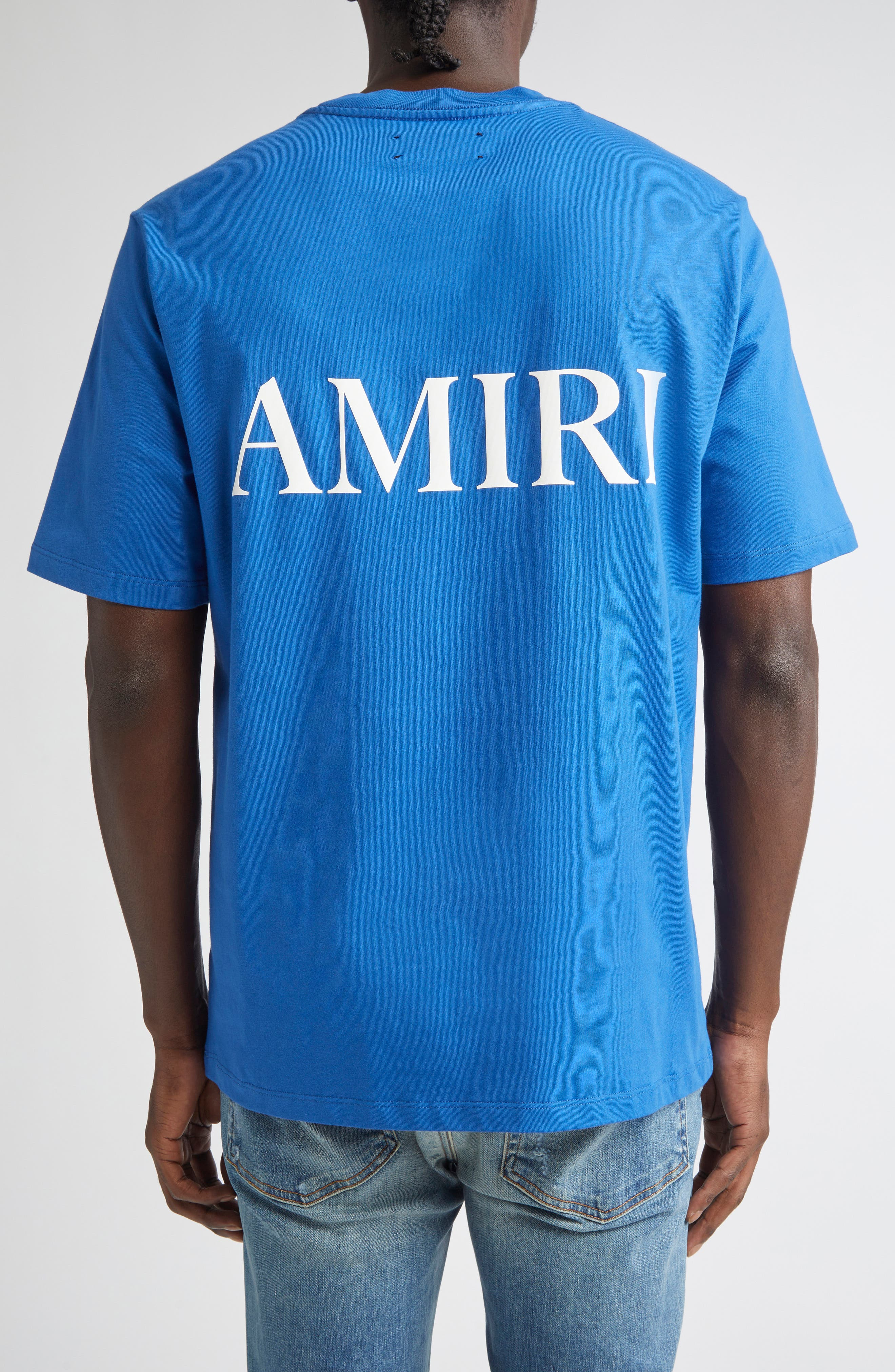 AMIRI MA Core Logo Garphic T-Shirt in Blue at Nordstrom - 2