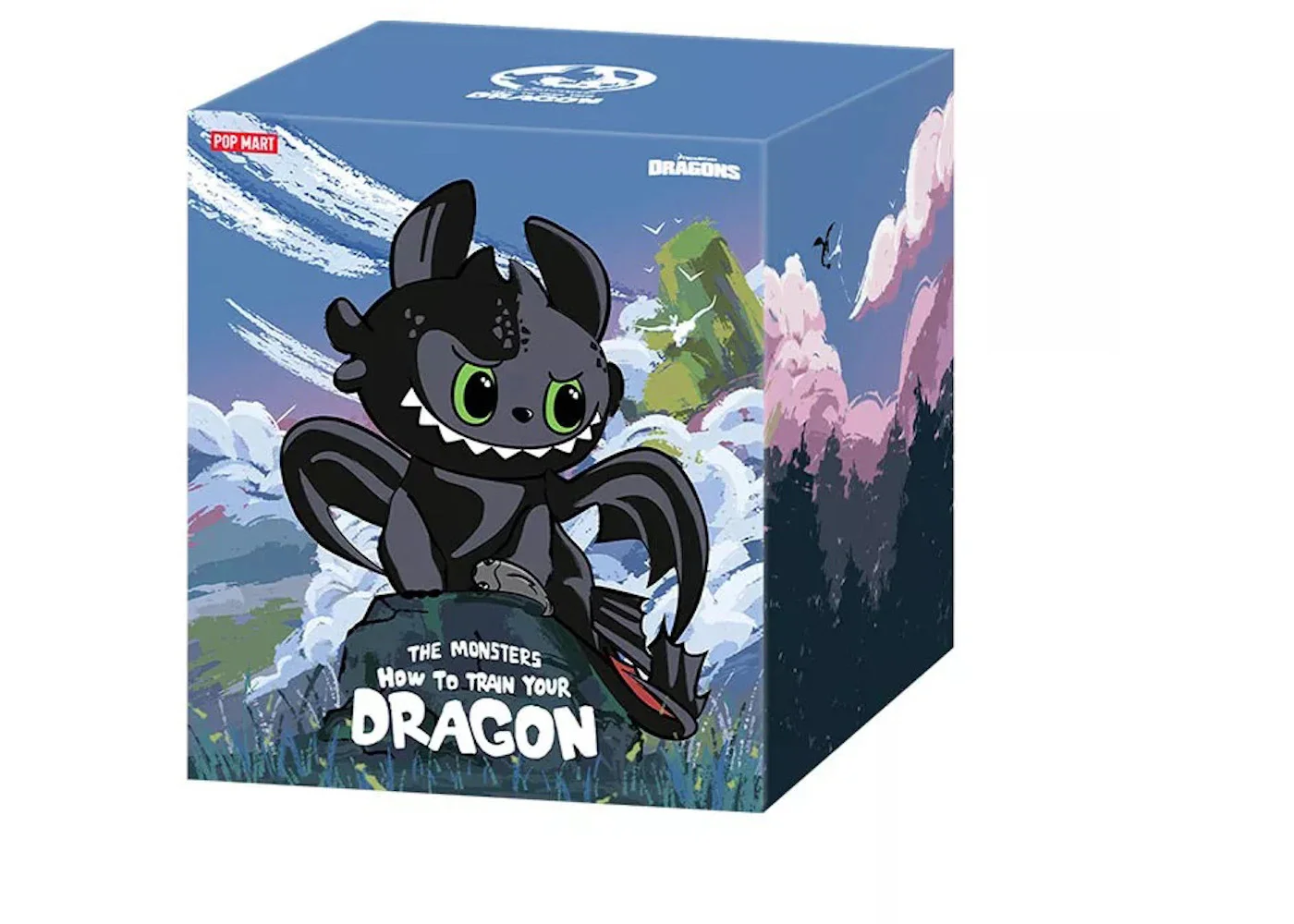 Pop Mart Labubu The Monsters How to Train Your Dragon Figurine Single Case (Blind Box) - 1