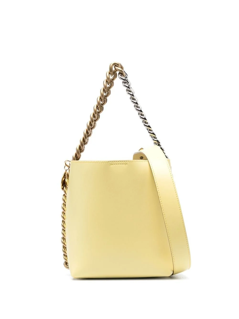 chain-detail bucket bag - 1