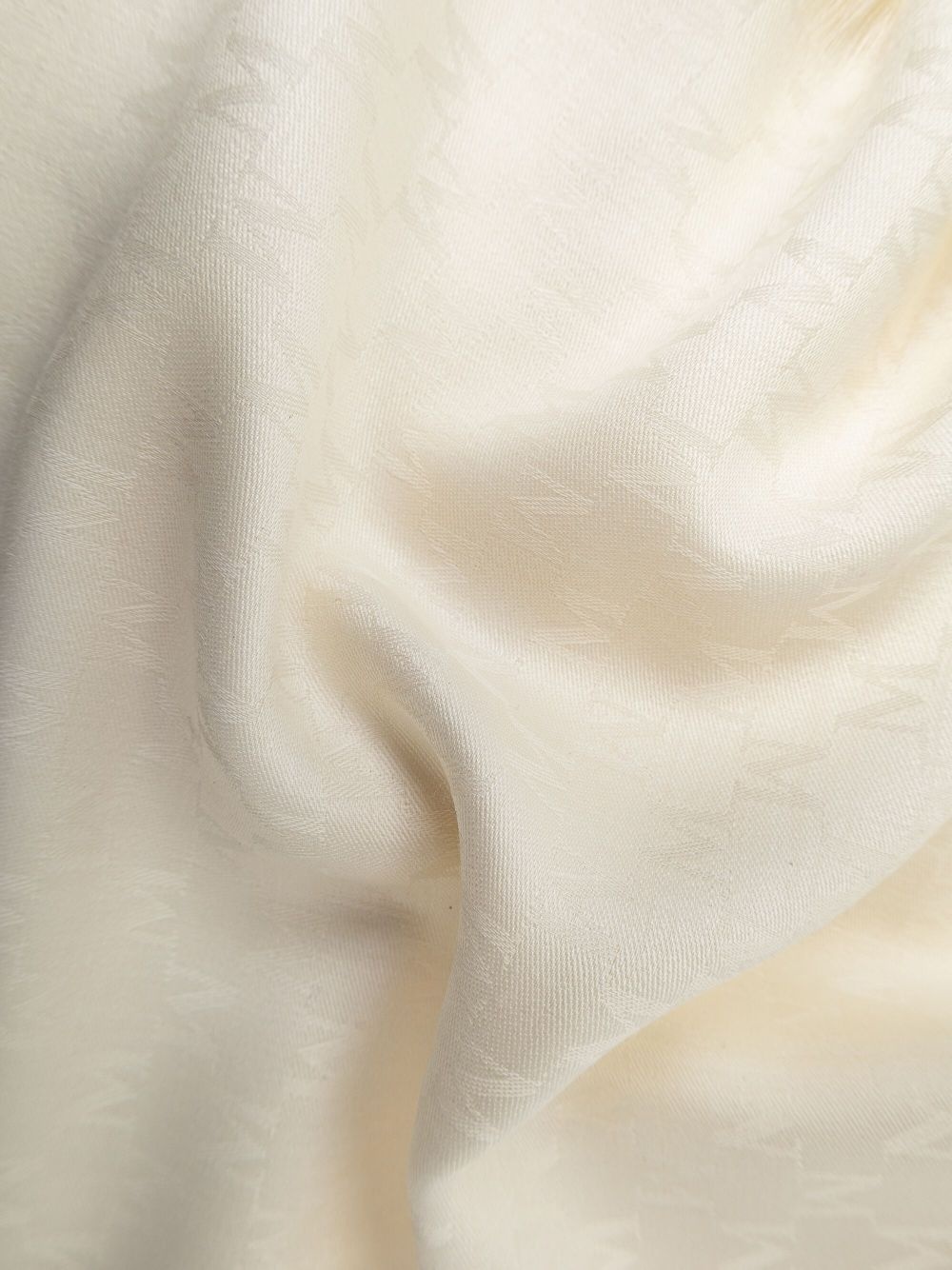 monogram-jacquard scarf - 2