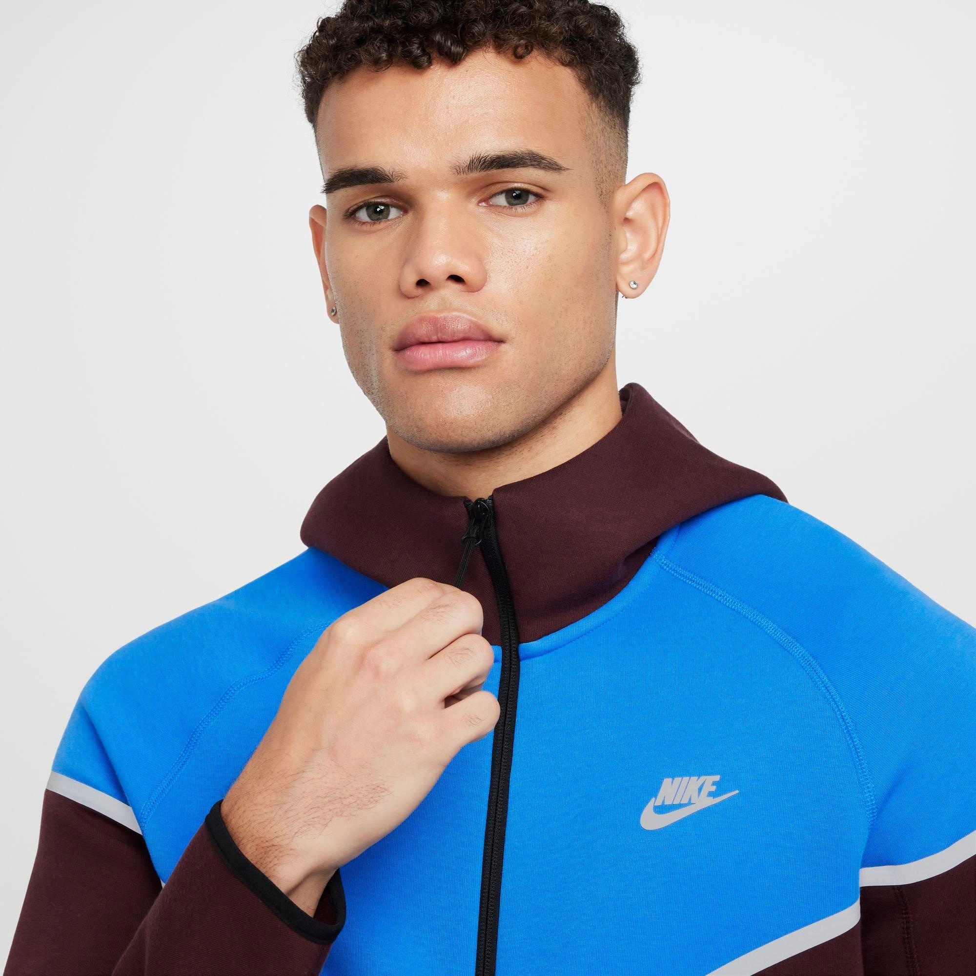 MEN'S NIKE SPORTSWEAR TECH FLEECE REFLECTIVE FULL-ZIP HOODIE - 4