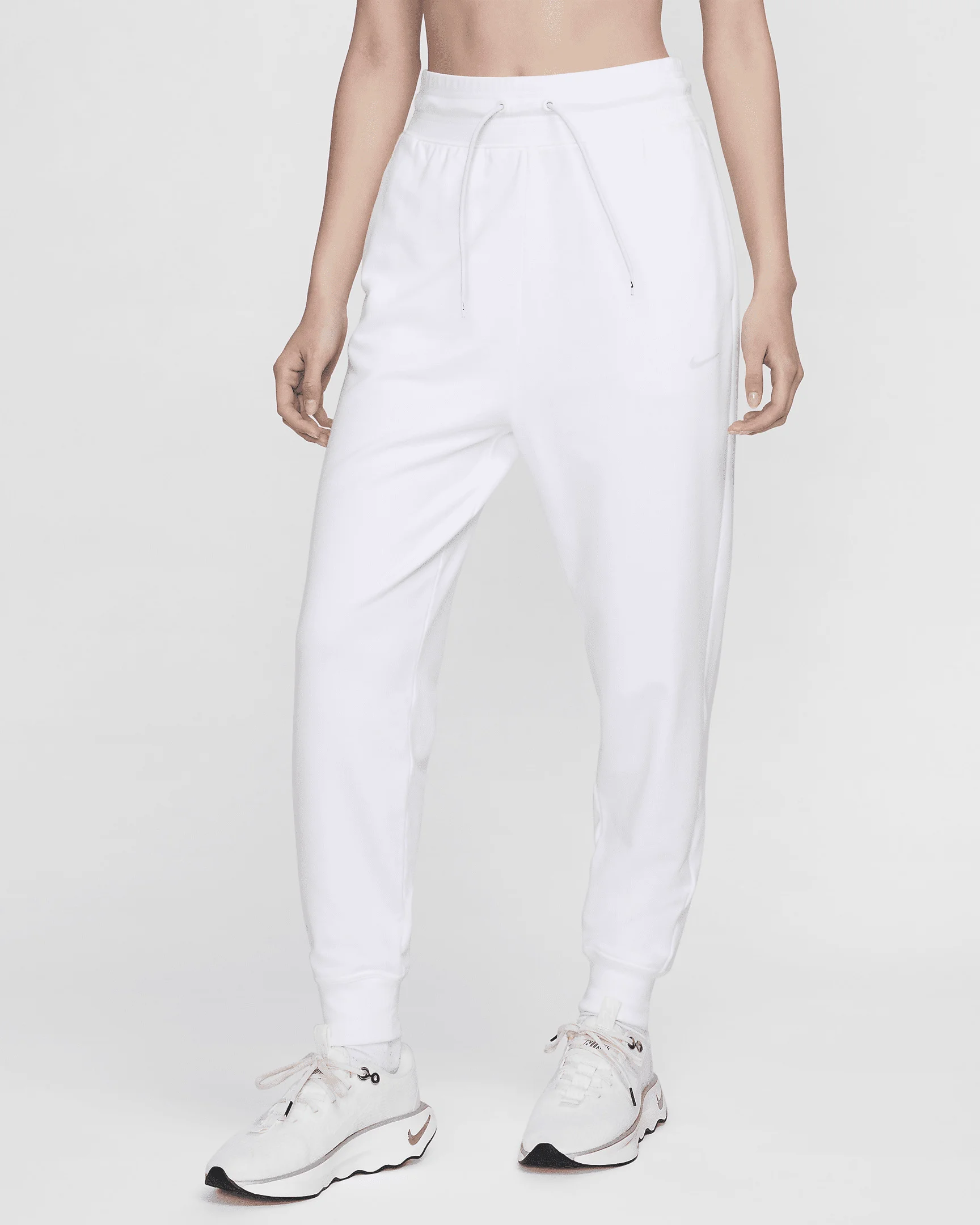 Nike Dri-FIT One Women's High-Waisted 7/8 French Terry Joggers - 1