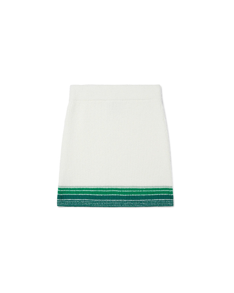 CASABLANCA Boucle Knit Mini Skirt outlook