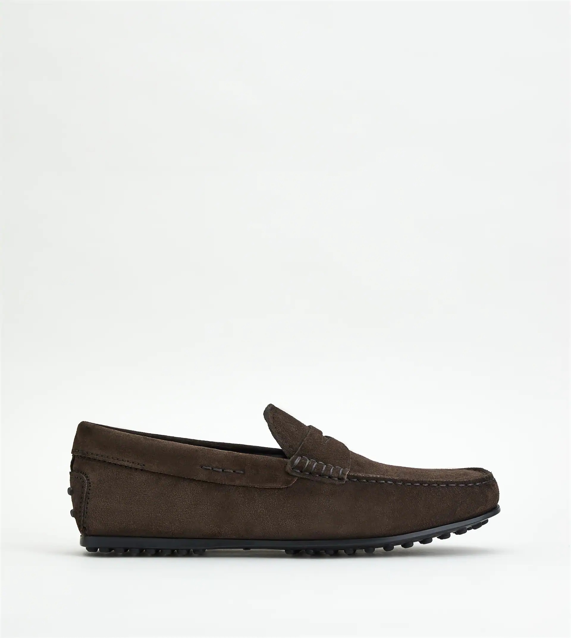 CITY GOMMINO DRIVING SHOES IN SUEDE - BROWN - 1