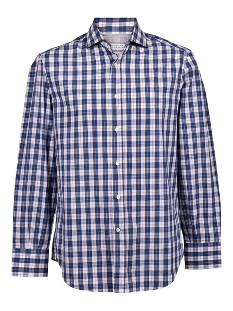 checked cotton shirt 1