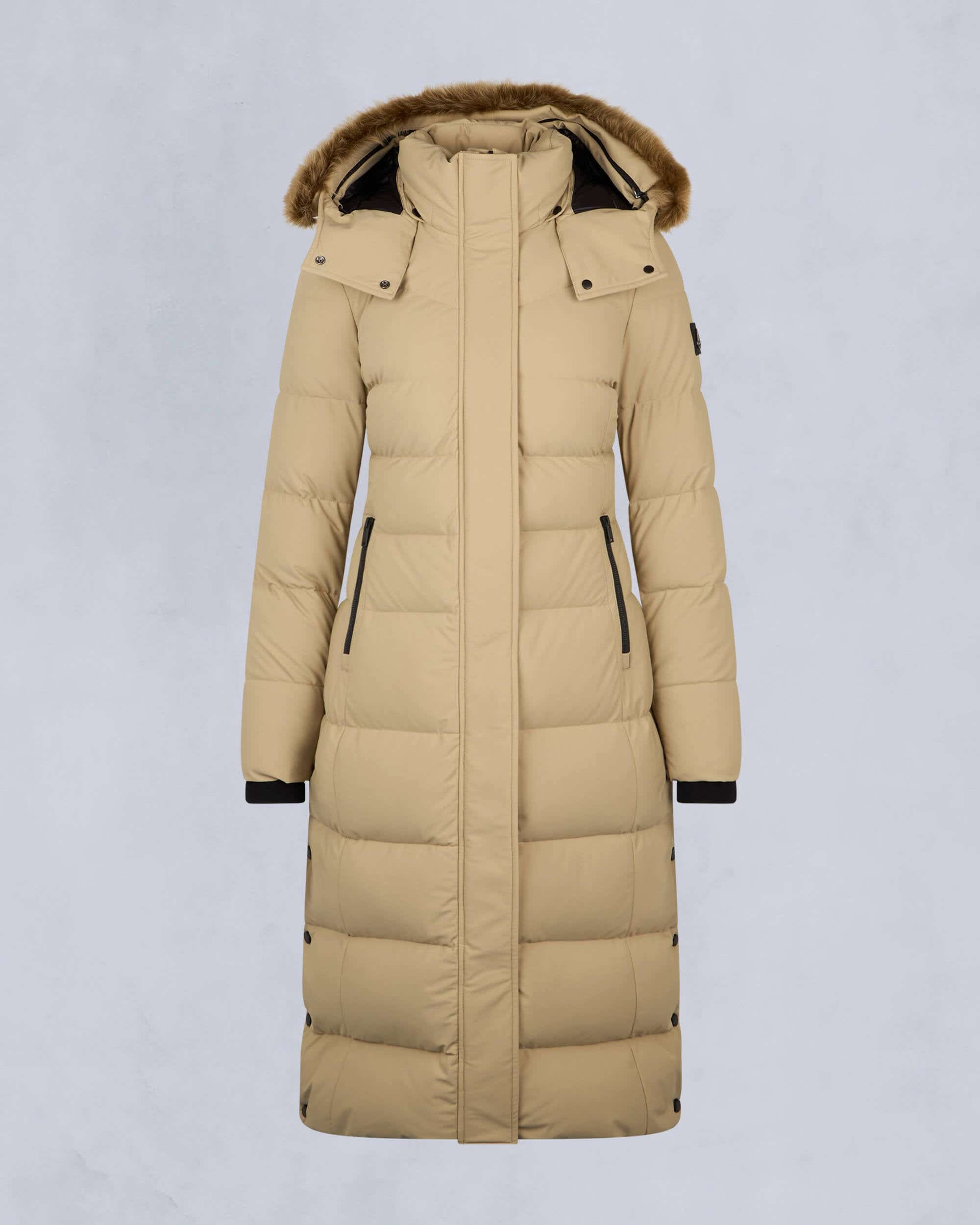 JOCADA SHEARLING LONG PARKA - 1