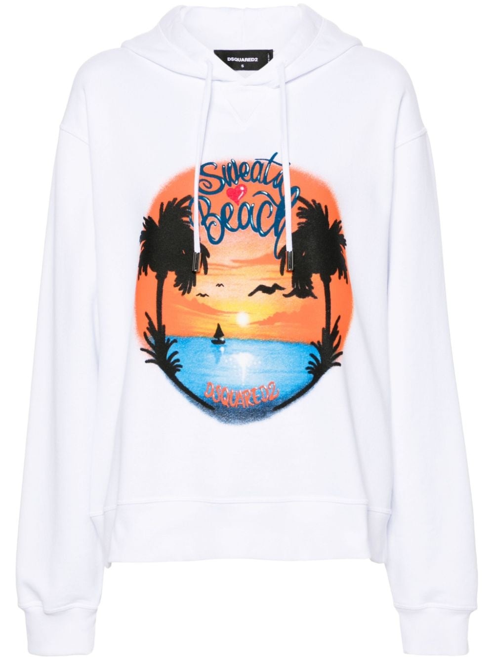 Cool Fit graphic-print hoodie - 1