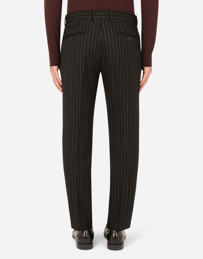 Dolce & Gabbana Pinstripe wool pants outlook