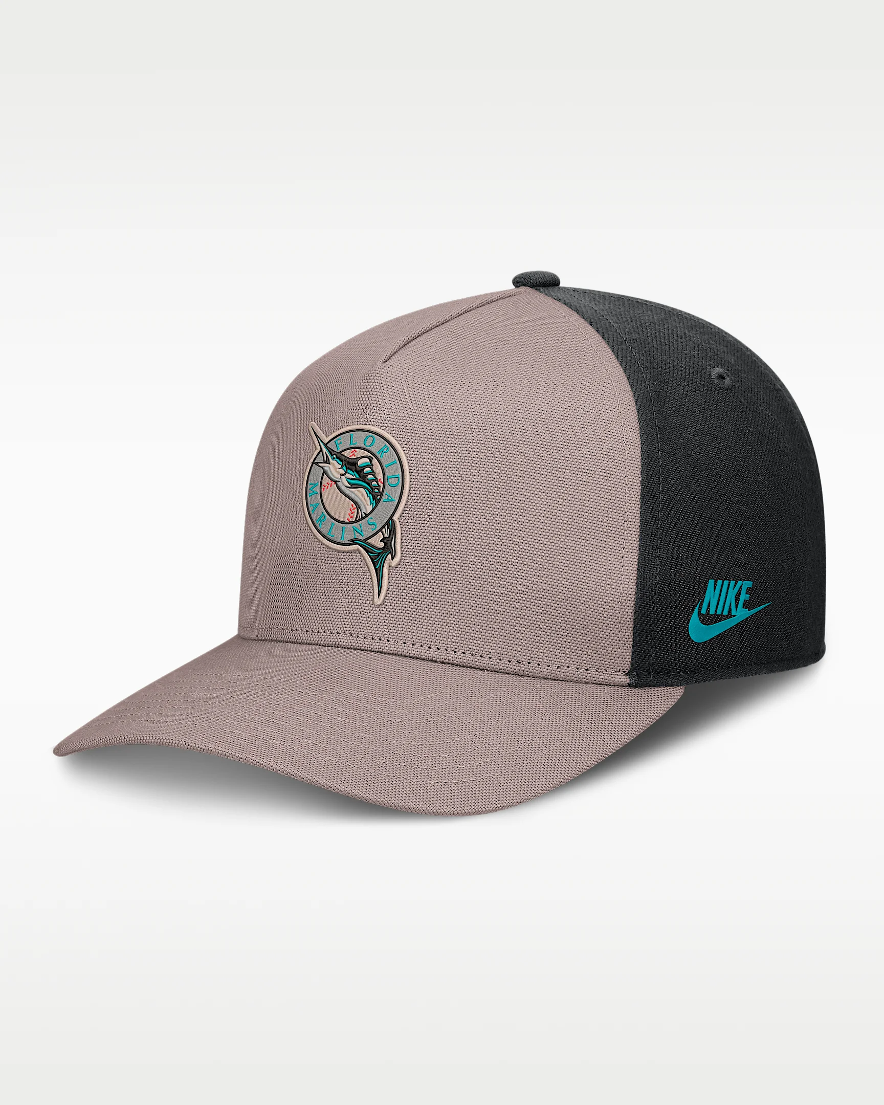 Florida Marlins Cooperstown Rise Men's Nike MLB A-Frame Adjustable Hat - 1