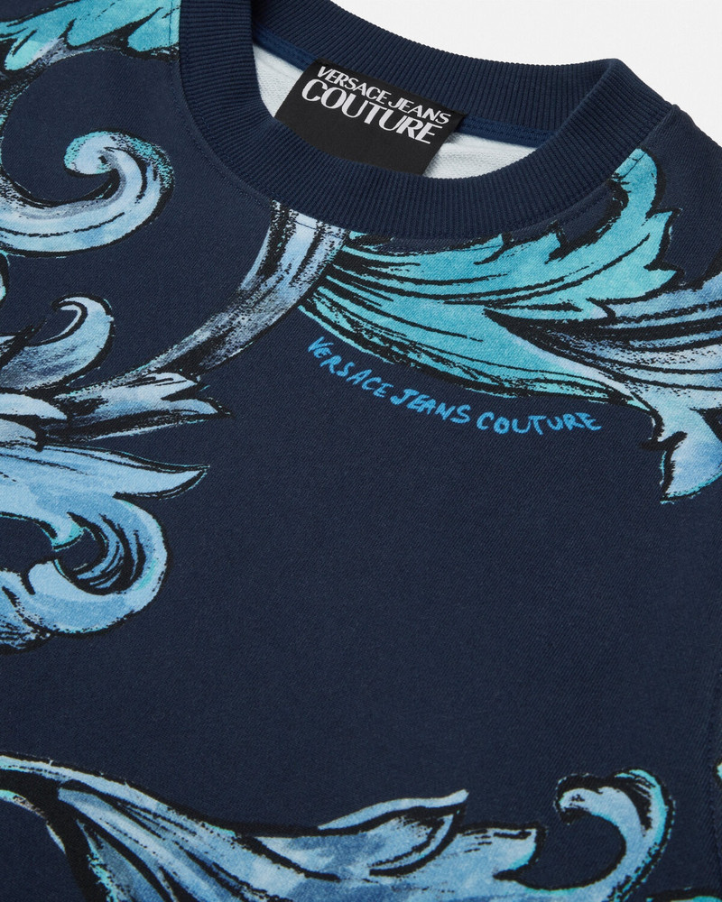 VERSACE JEANS COUTURE Outline Barocco Sweatshirt outlook