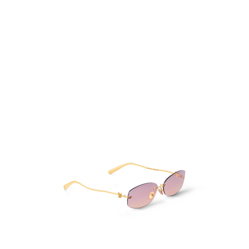 LV Glam 2.0 Oval Sunglasses 3