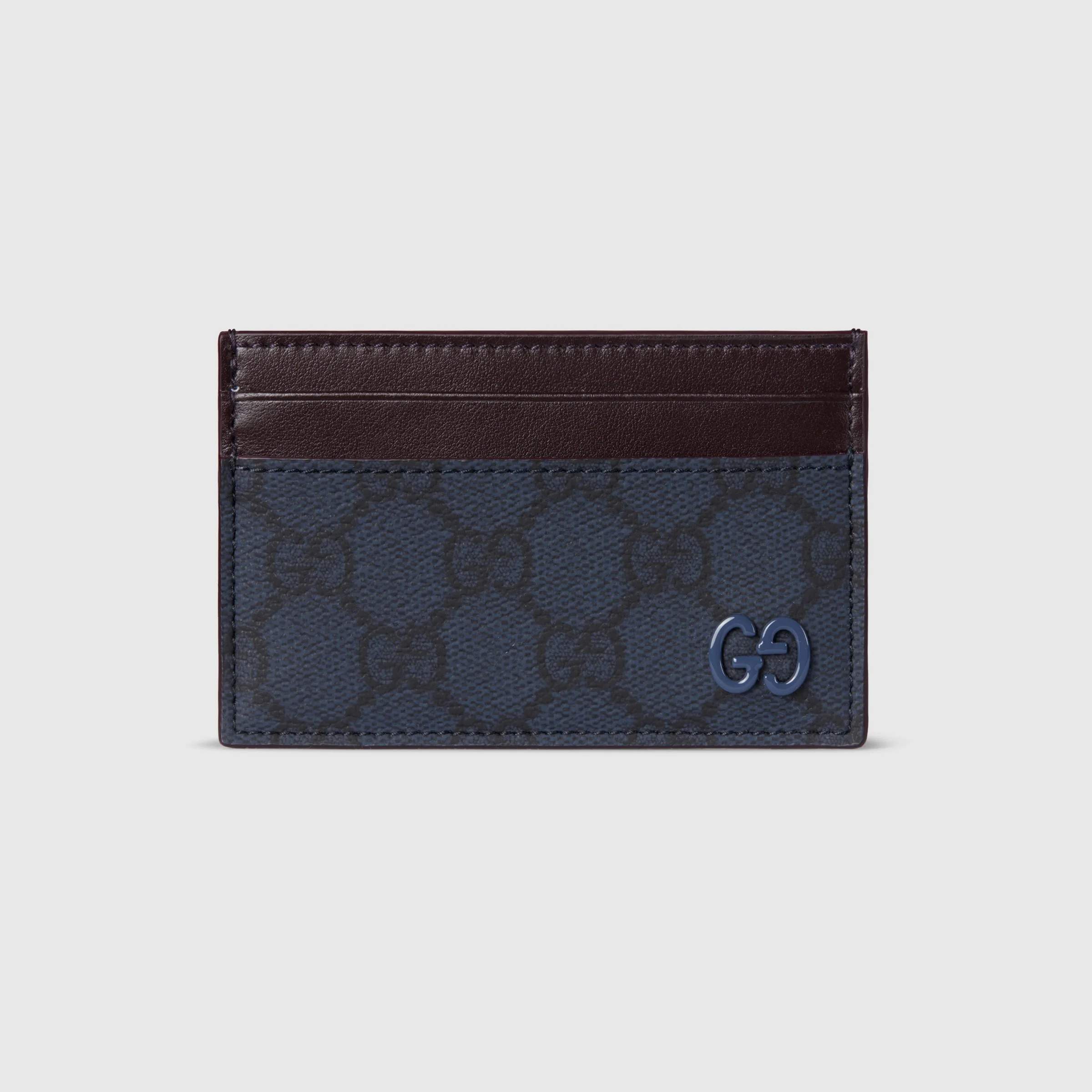 Bi-color GG card case - 1