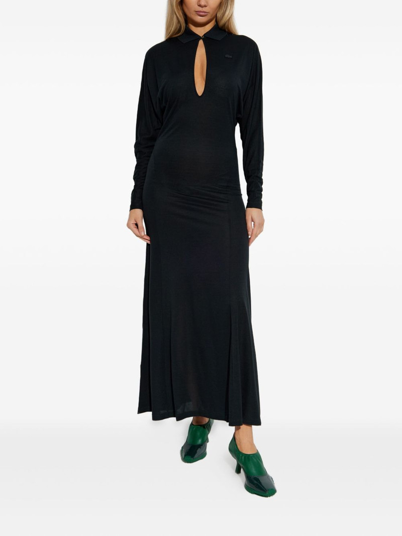 long-sleeved maxi dress 3