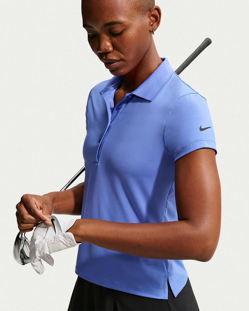 Nike Golf Club Women's Dri-FIT UV Short-Sleeve Golf Polo 3