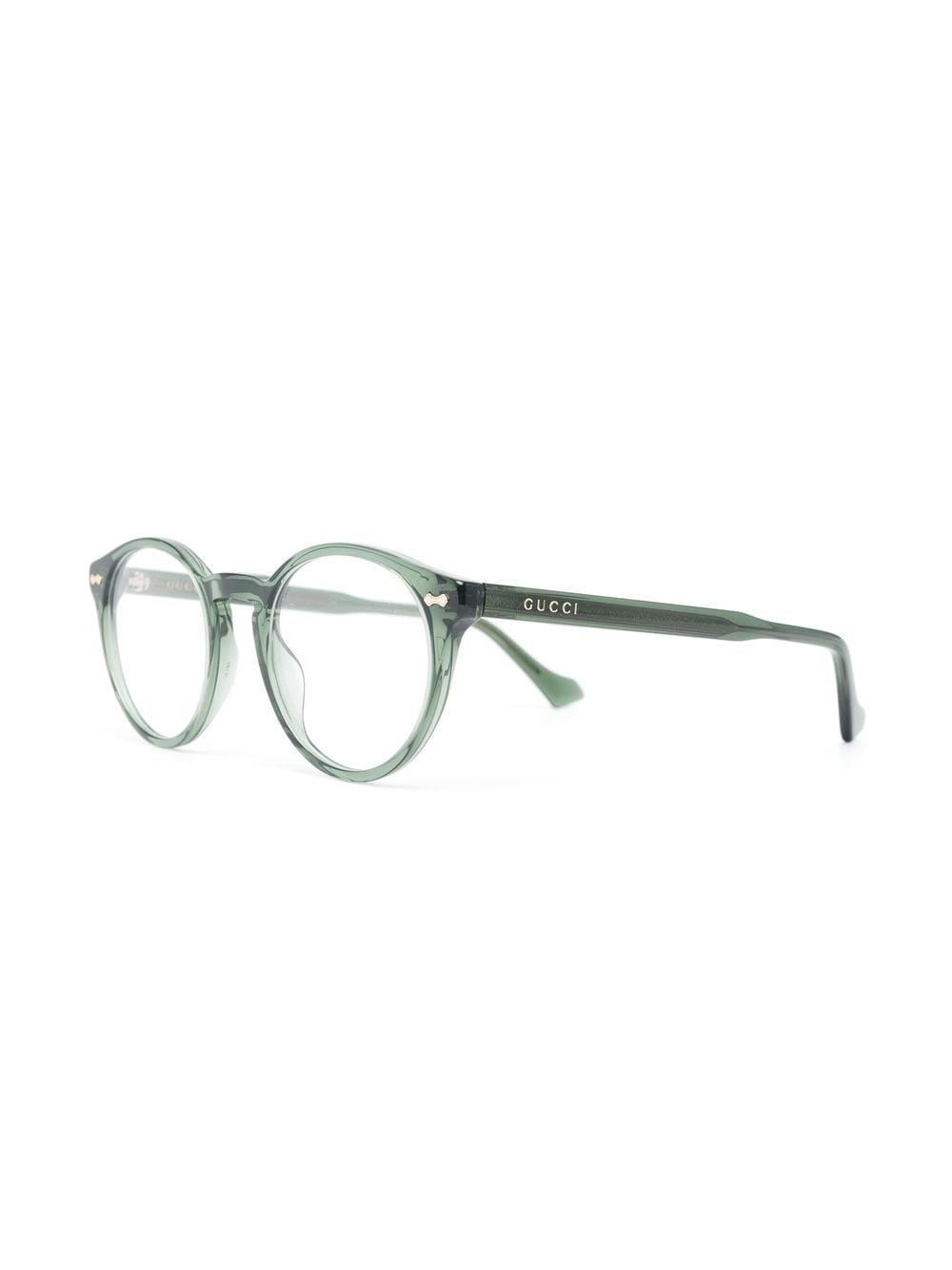 round frame optical glasses - 2