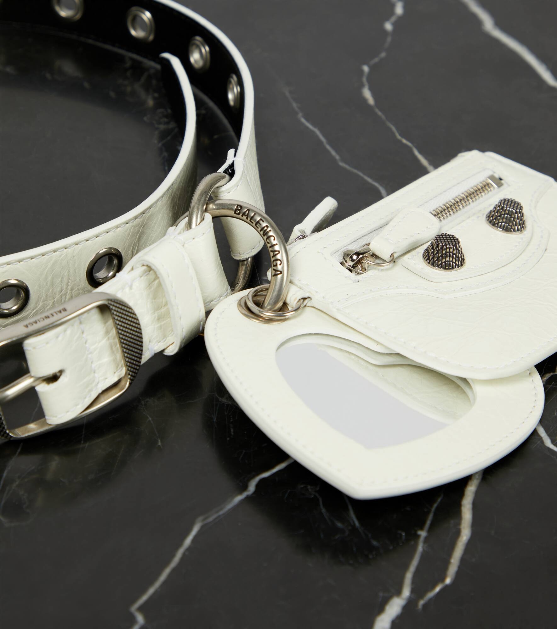 Le Cagole Charms leather belt - 3