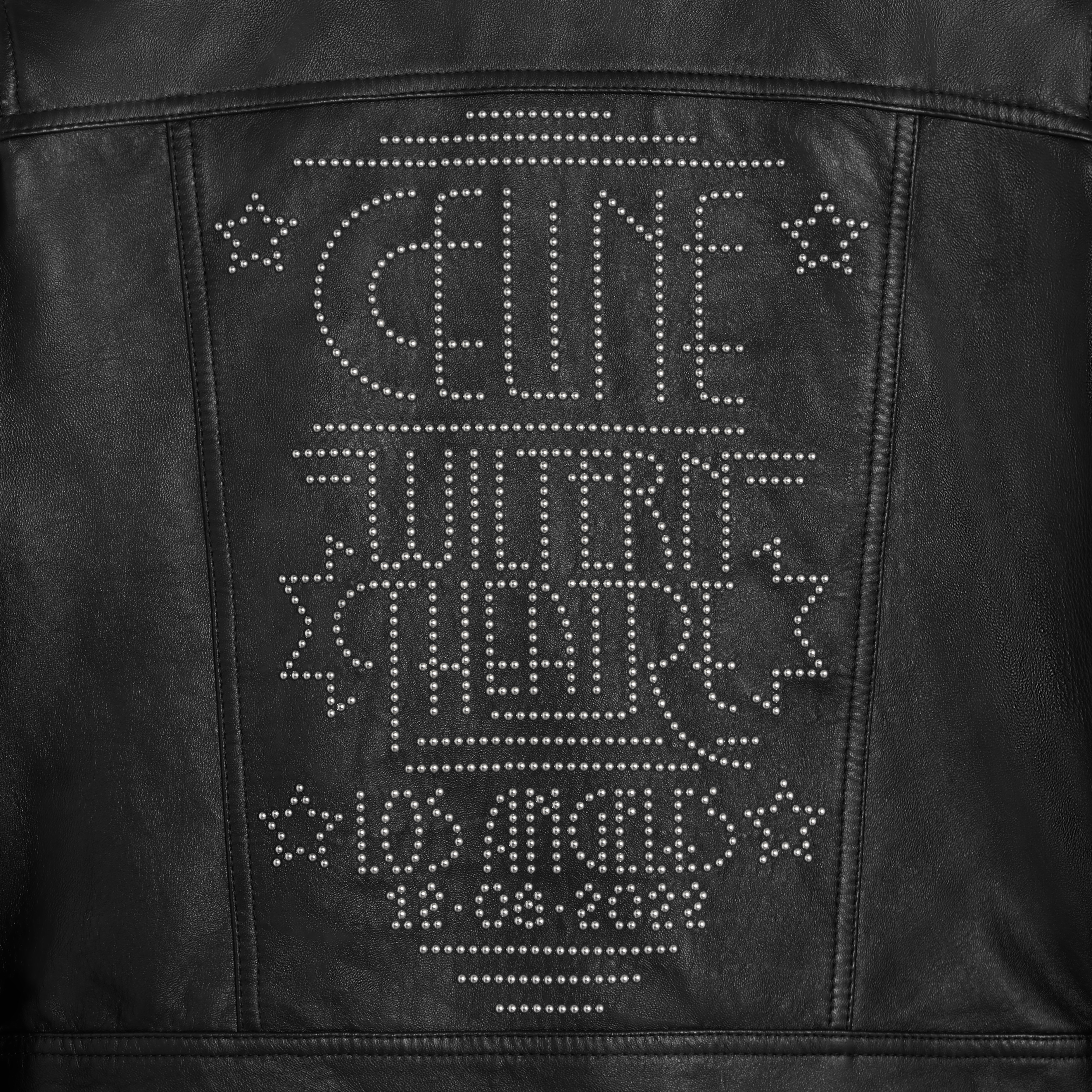 Celine wiltern blouson jacket in soft lambskin - 4