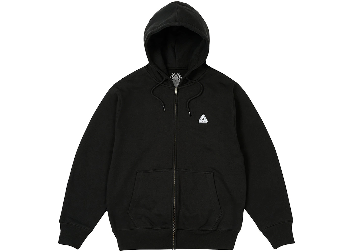 Palace Sofar Zip Hood (SS24) Black - 1