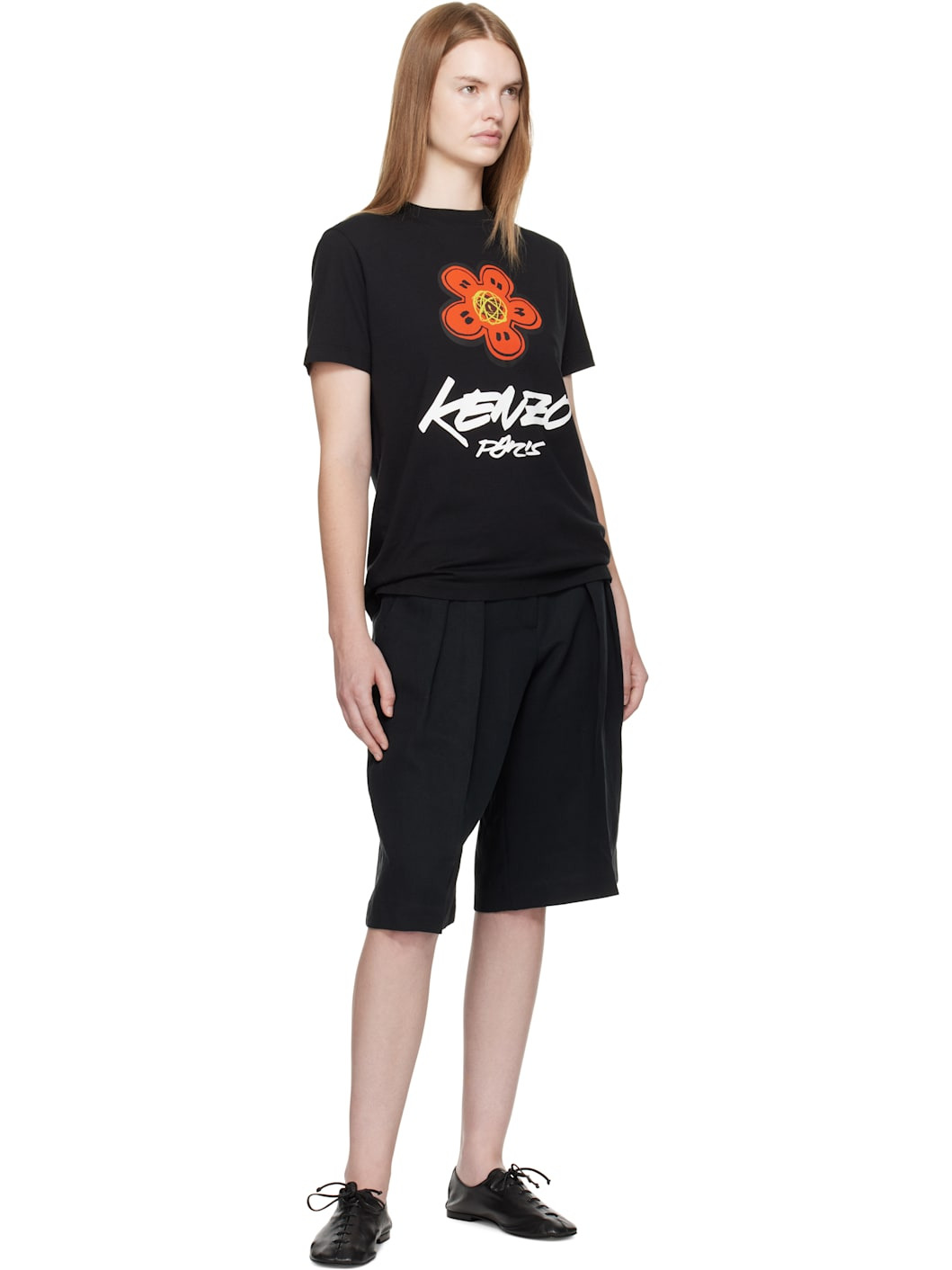 Black Kenzo Paris Futura 2000 Edition Loose T-shirt - 4