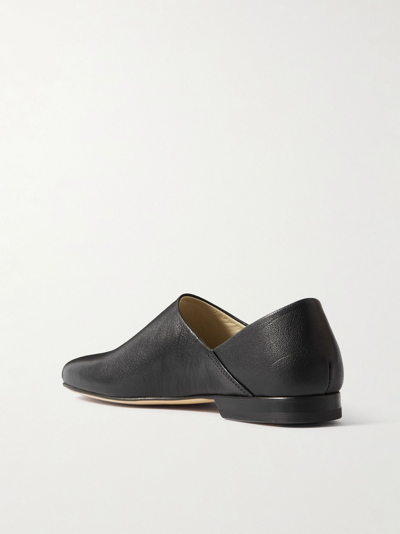 Full-grain leather loafers Black - 3