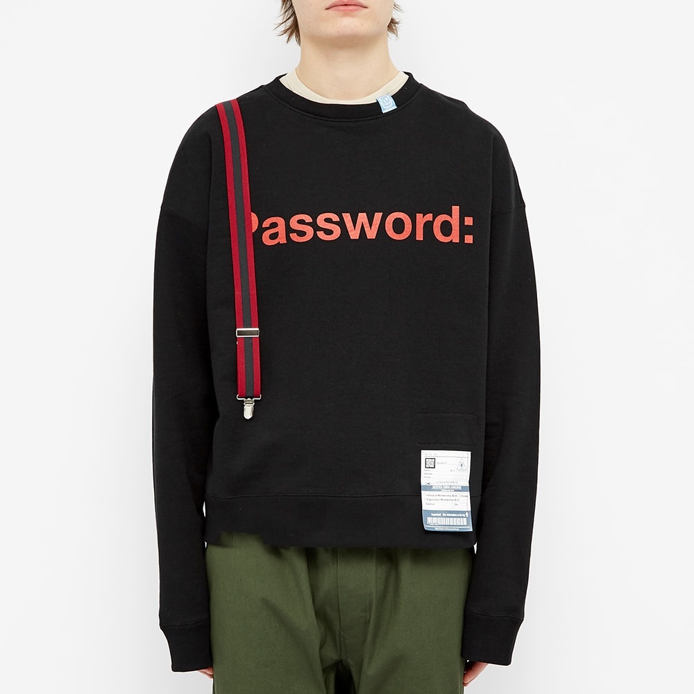 Maison MIHARA YASUHIRO Password Crew Sweat - 4