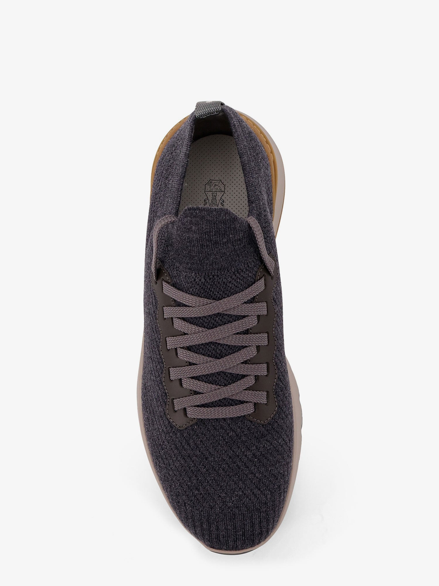 Brunello Cucinelli Runners Wool Knit Sneakers - 5