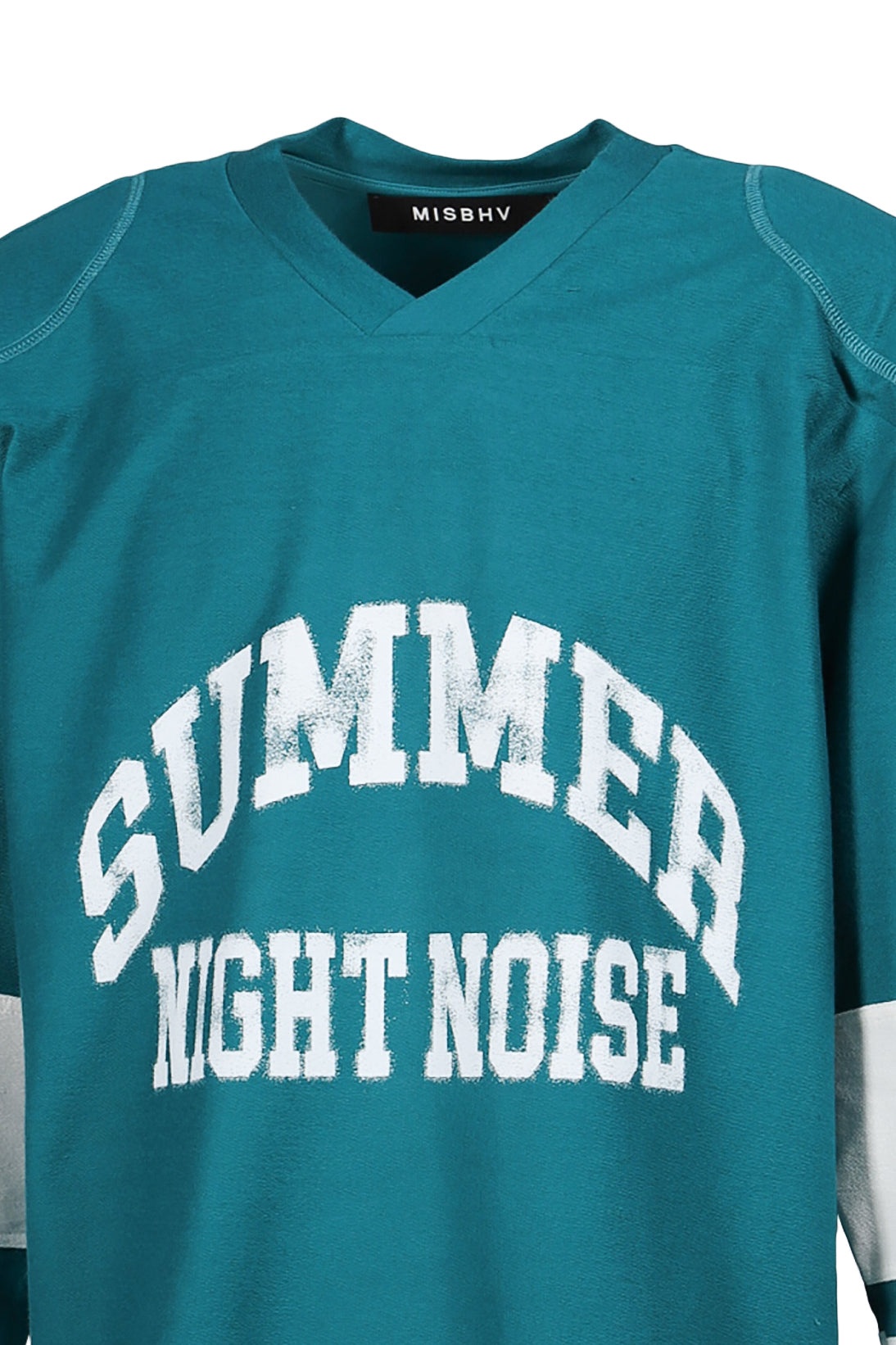SUMMER NIGHT NOISE HOCKEY LONGSLEEVE / TEAL - 4
