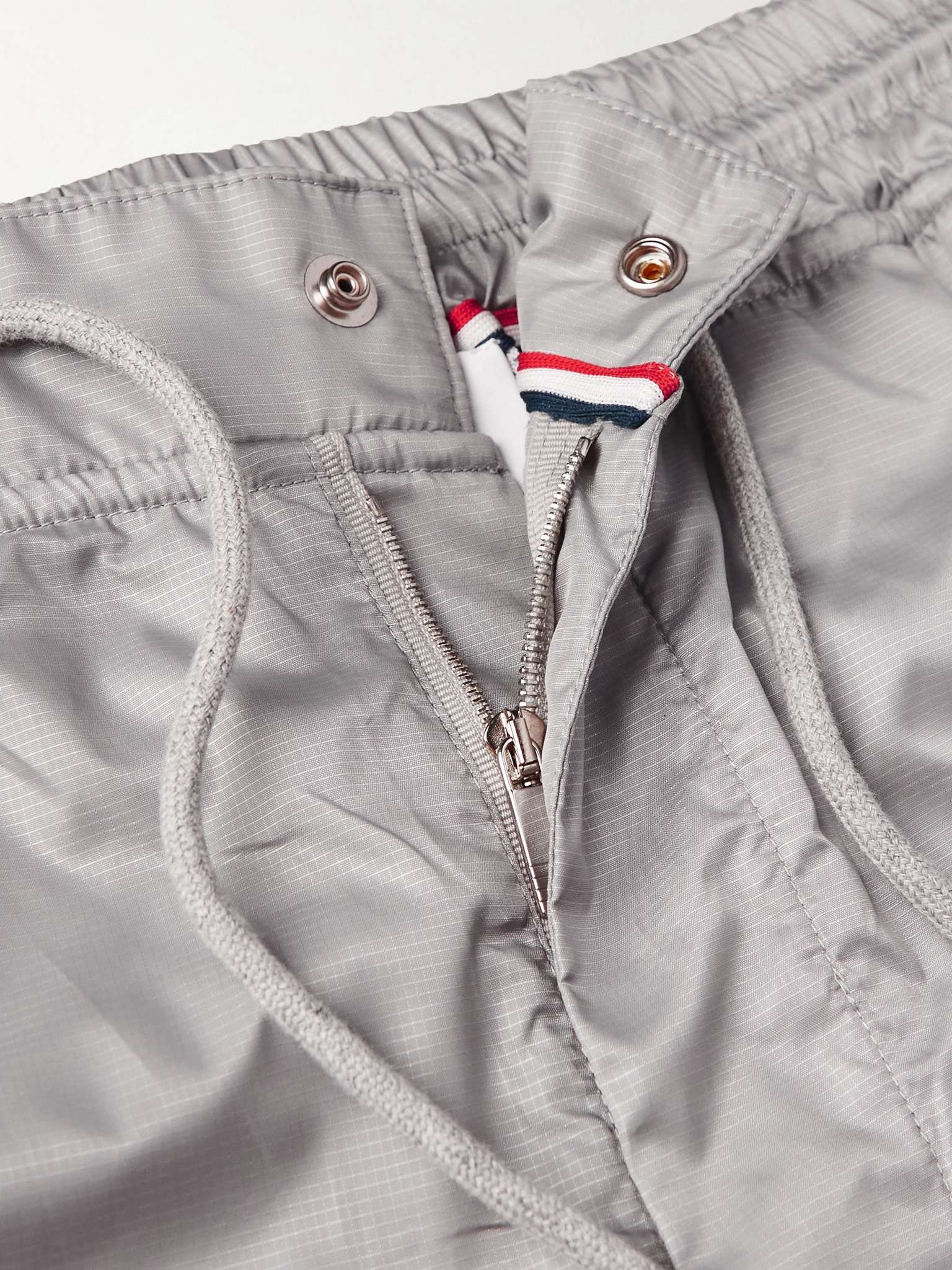Tapered Grosgrain-Trimmed Ripstop Track Pants - 4