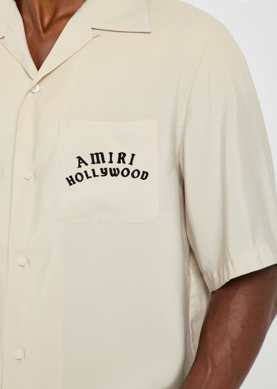 Amiri Hollywood Embroidered Woven Shirt - 5