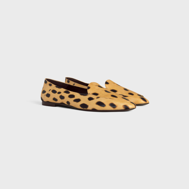 AURA - SLIP-ON LOAFER IN LEOPARD PRINTED LAMBSKIN 2
