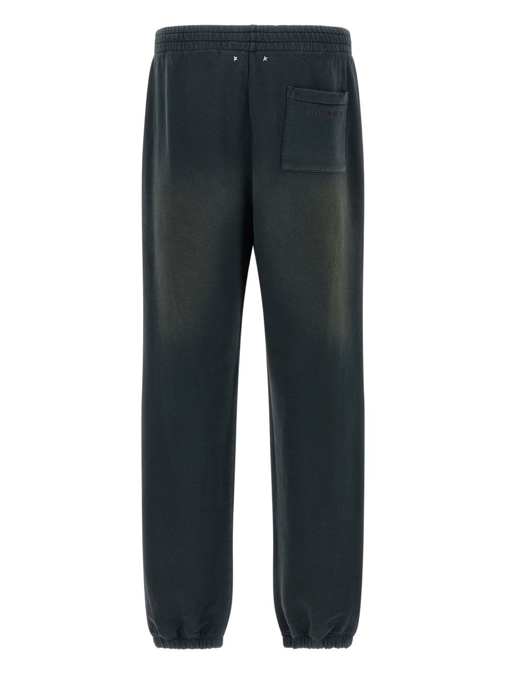 brushed-cotton track pants - 2