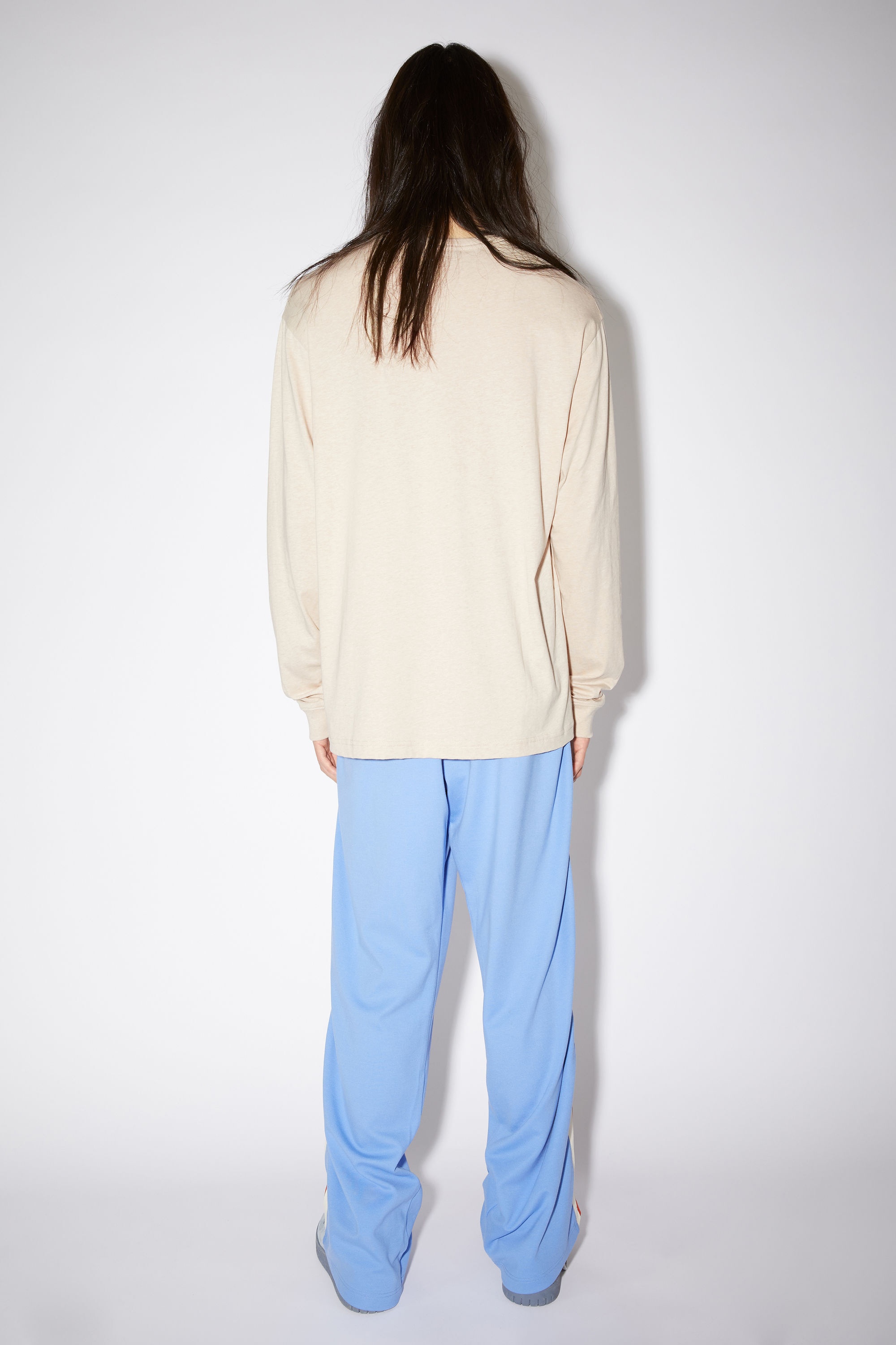 Long sleeve t-shirt - Oatmeal melange - 3