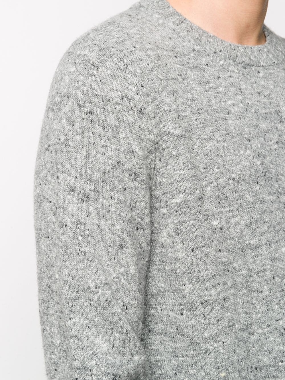 long-sleeve grey jumper - 5