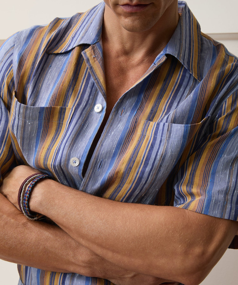 Italian Multi-Stripe Shirt 5