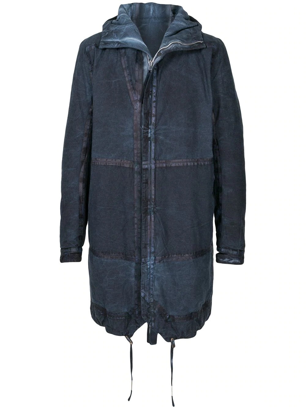 reversible zip-up coat - 1